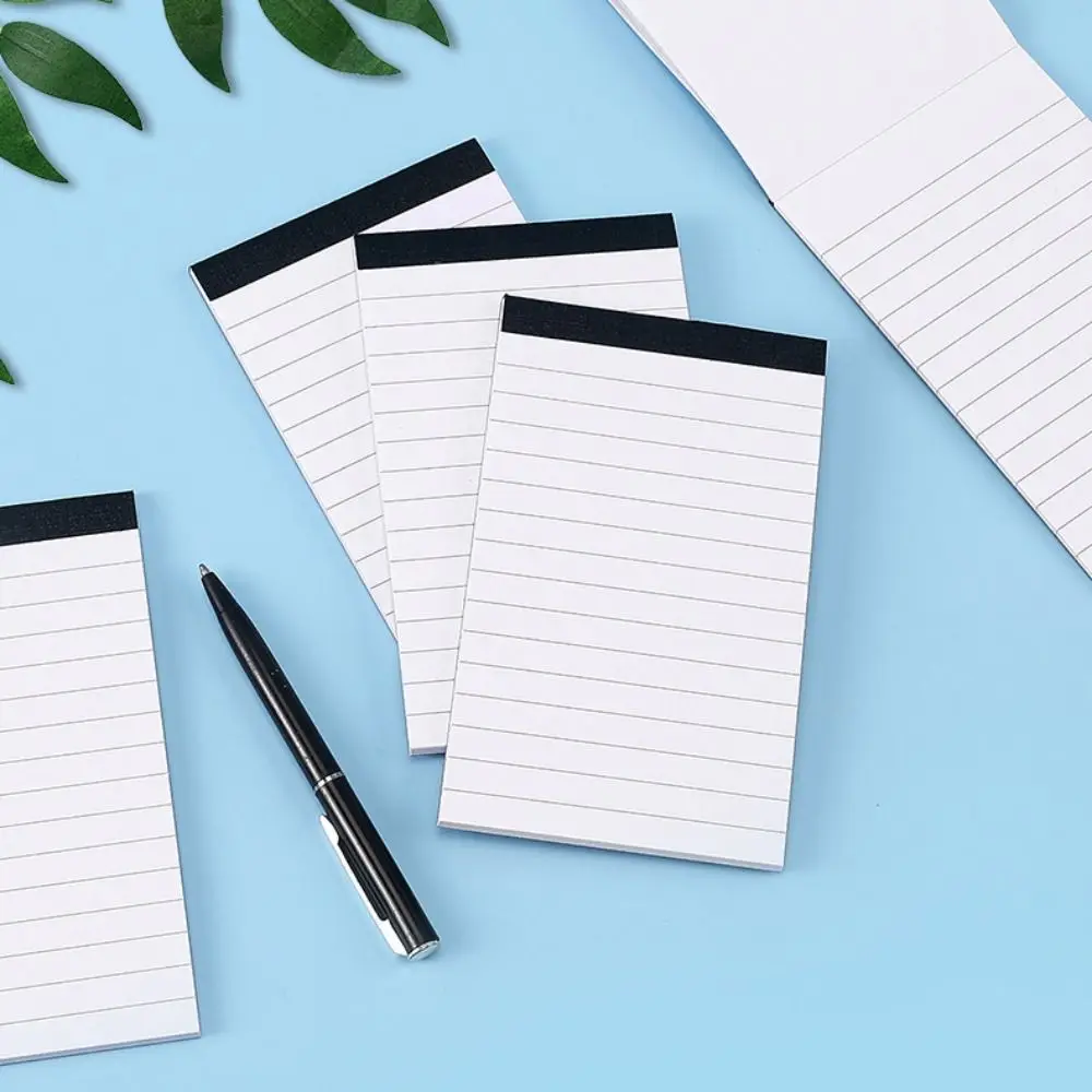 Portable A7 Size Mini Notebook Lined Paper Leather Cover Pocket Notepad Elastic Band Multifunction Portable Planner Pocket Carry