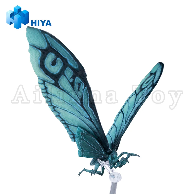 HIYA Action Figure سلسلة أساسية رائعة GODZILLA KING OF THE MONSTERS Mothra Emerald Titan Ver. لعبة مجسمة أنيمي