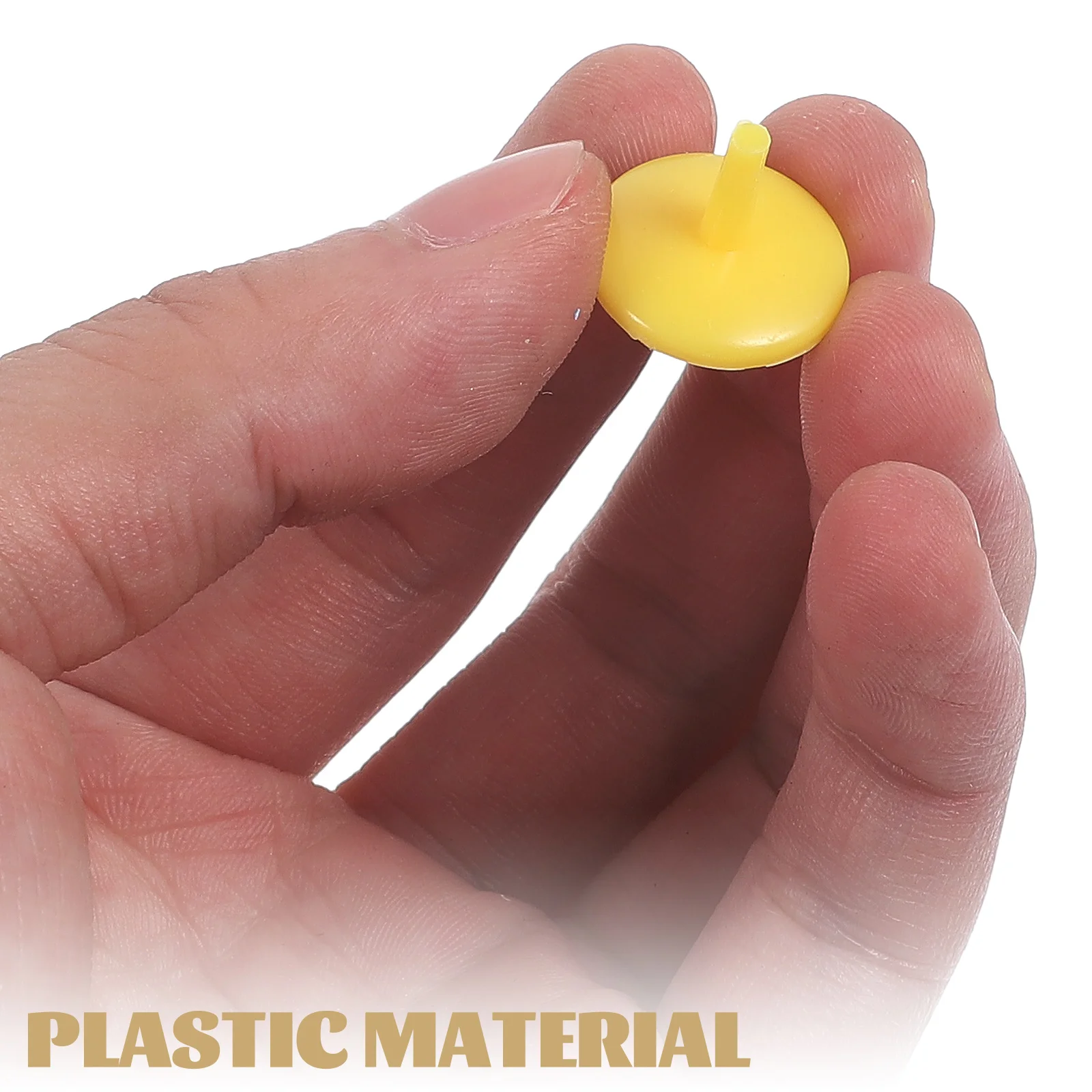 

50pcs Golf Ball Marker Plastic Round 0.71 Inch Durable Assorted Color Green Accessory for Precise Ball Positioning Putting