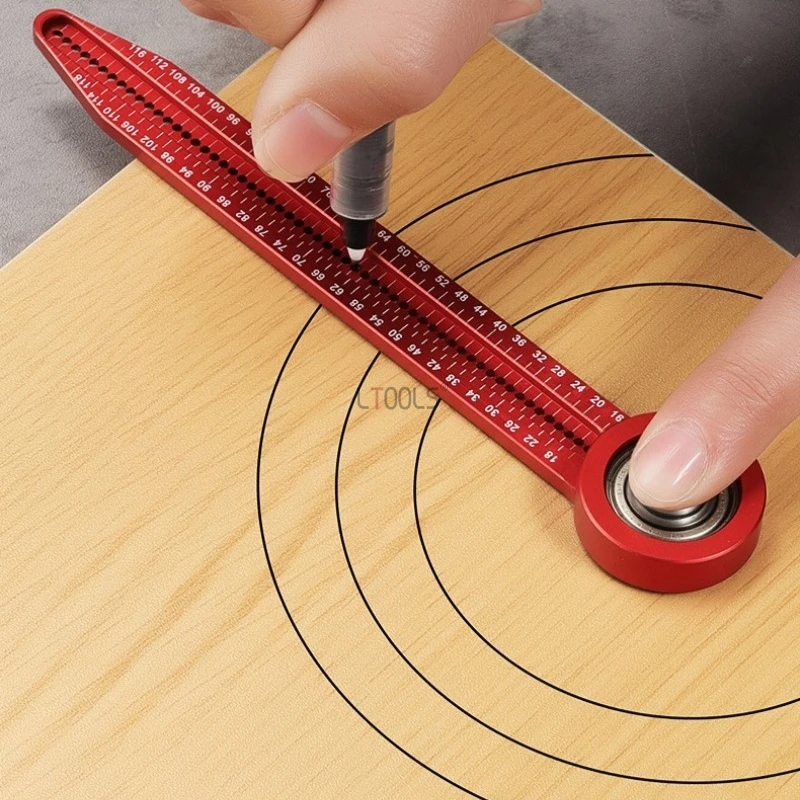

Прецизионный круговой разметочный циркуль 360 градусов для деревообработки, чертежный циркуль с концентрическими подшипниками, разметочный инструмент для измерения