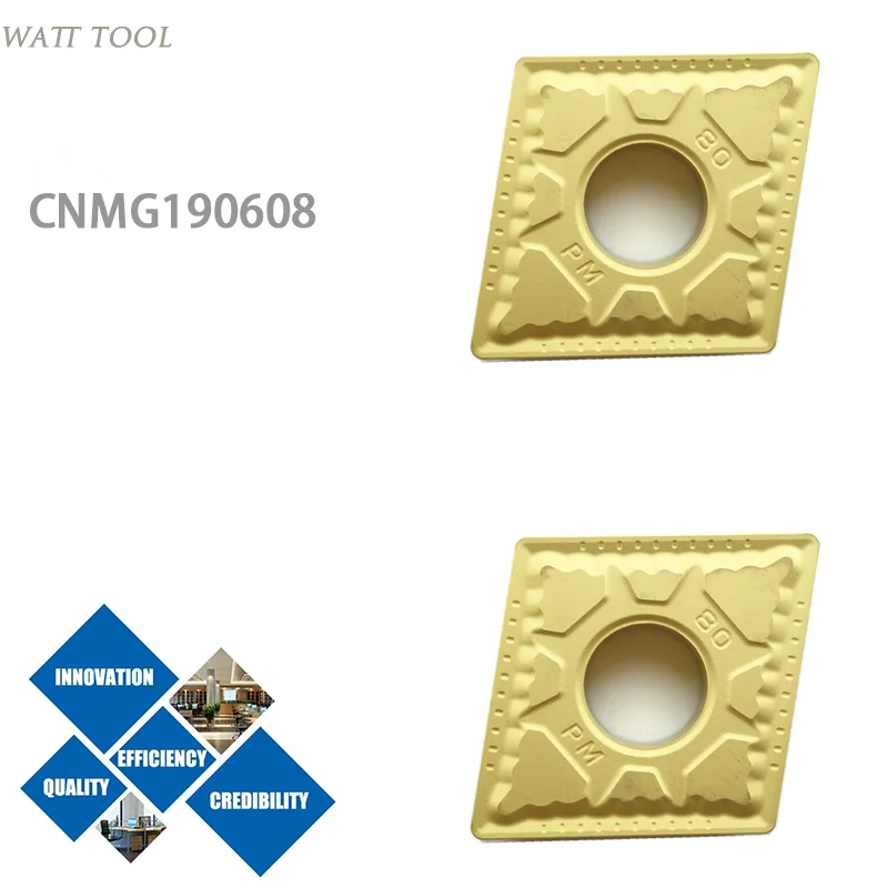 

10pcs CNMG190608 Cemented carbide and cermet inserts General Turning Inserts, metal CNC cutters