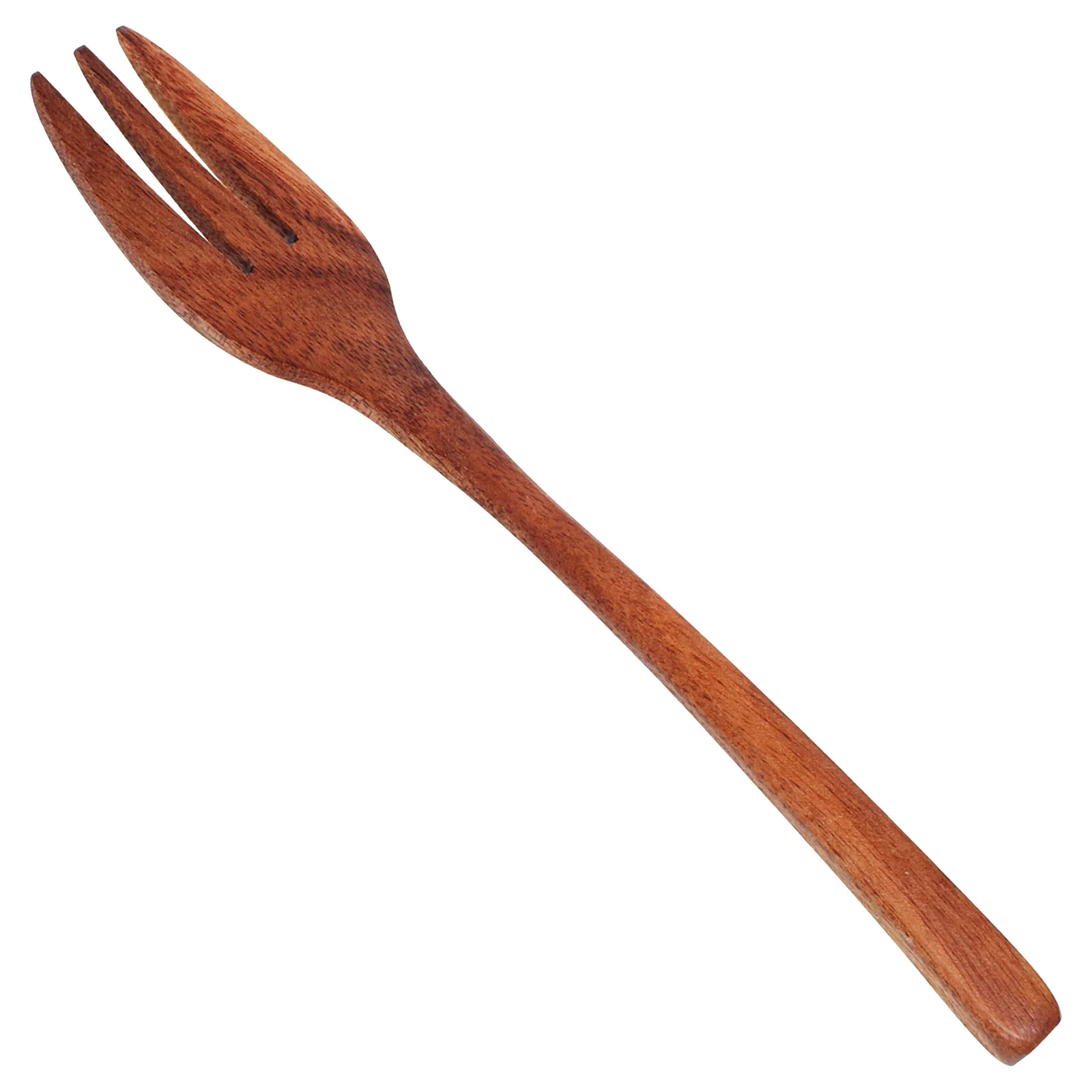 

Large Serving Fork Wooden Portable Bbq Kitchen Tool Noodle Salad Stirring Cutlery