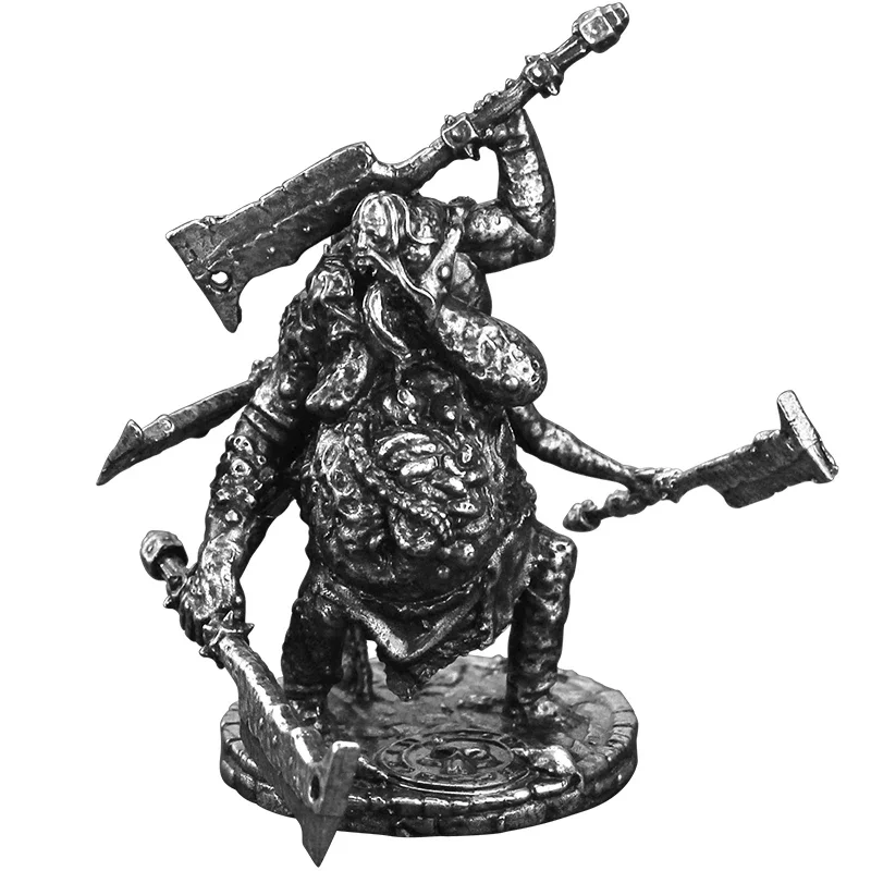 Ręcznie robiony nóż rzeźniczy z białej miedzi Abomination Soldiers Action Figures Model Desktop Miniatures Ornament Akcesoria Zabawki