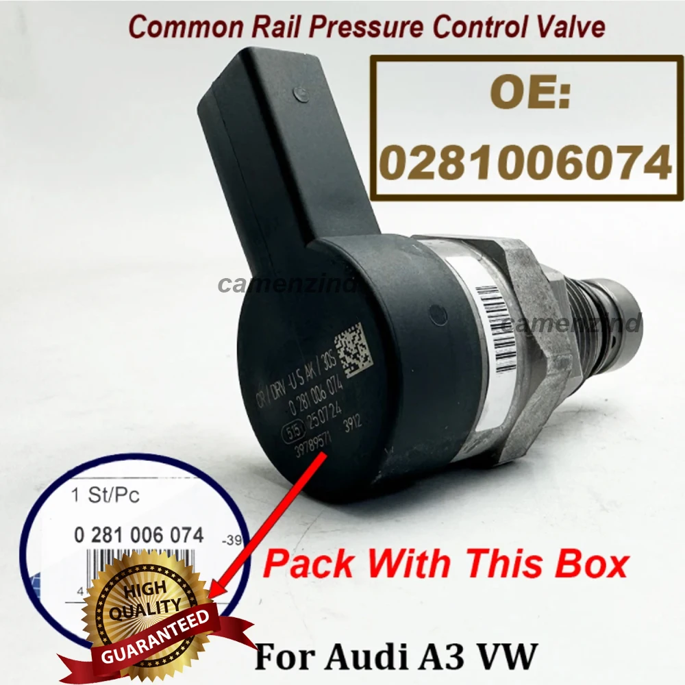 

0281006074 0281006075 DRV Common Rail Pressure Control Valve 057130764AB 057130764AA For Audii A3 V-W