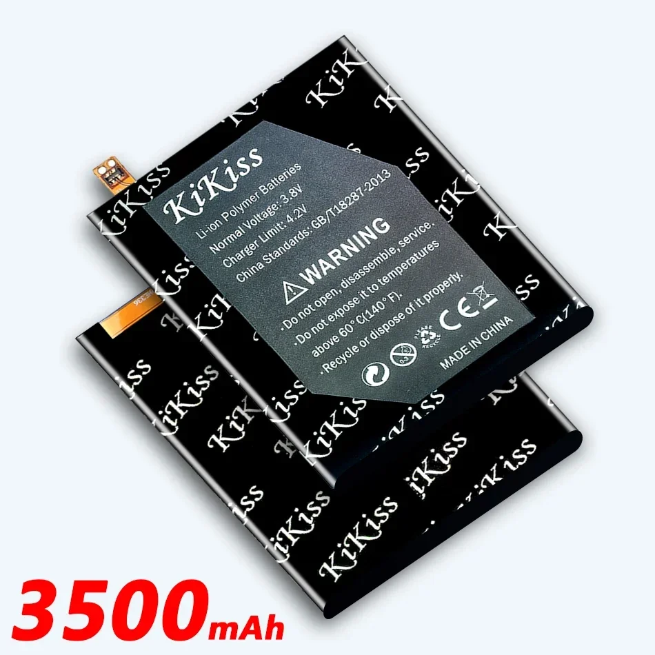 KiKiss 3500mAh HE351 Battery for Nokia 3.1, TA-1049, TA-1057, TA-1063, TA-1070, TA-1074 Cell Phone Batteries+Gift Tools