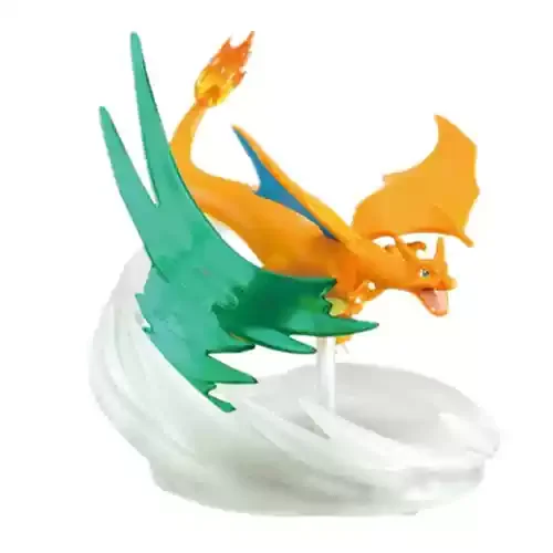 Originele Re-Ment Pokemon Animated Edition Desq Desktop Battles Black Rayquaza Nyahoja Hogator Handgemaakte Trendy Blind Box Geschenken