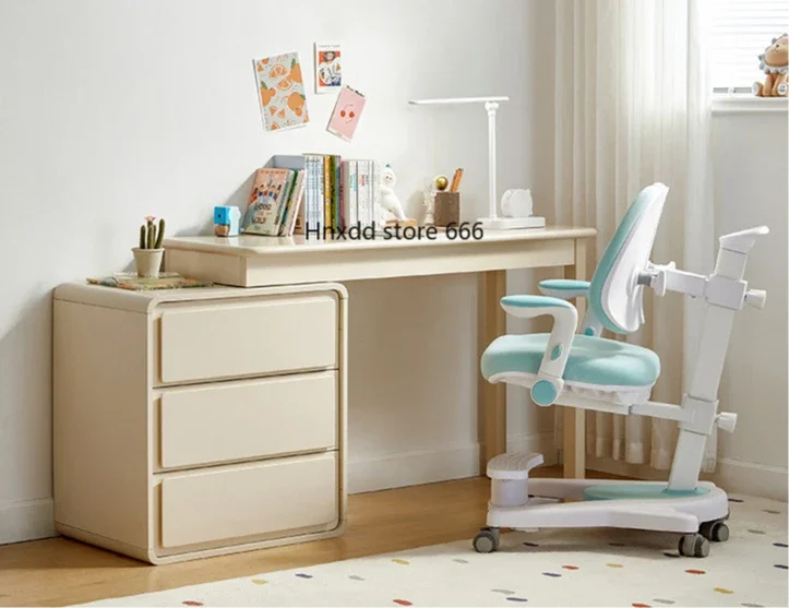 

Student home children's study table Small apartment writing desk Double desk Sub-bedroom