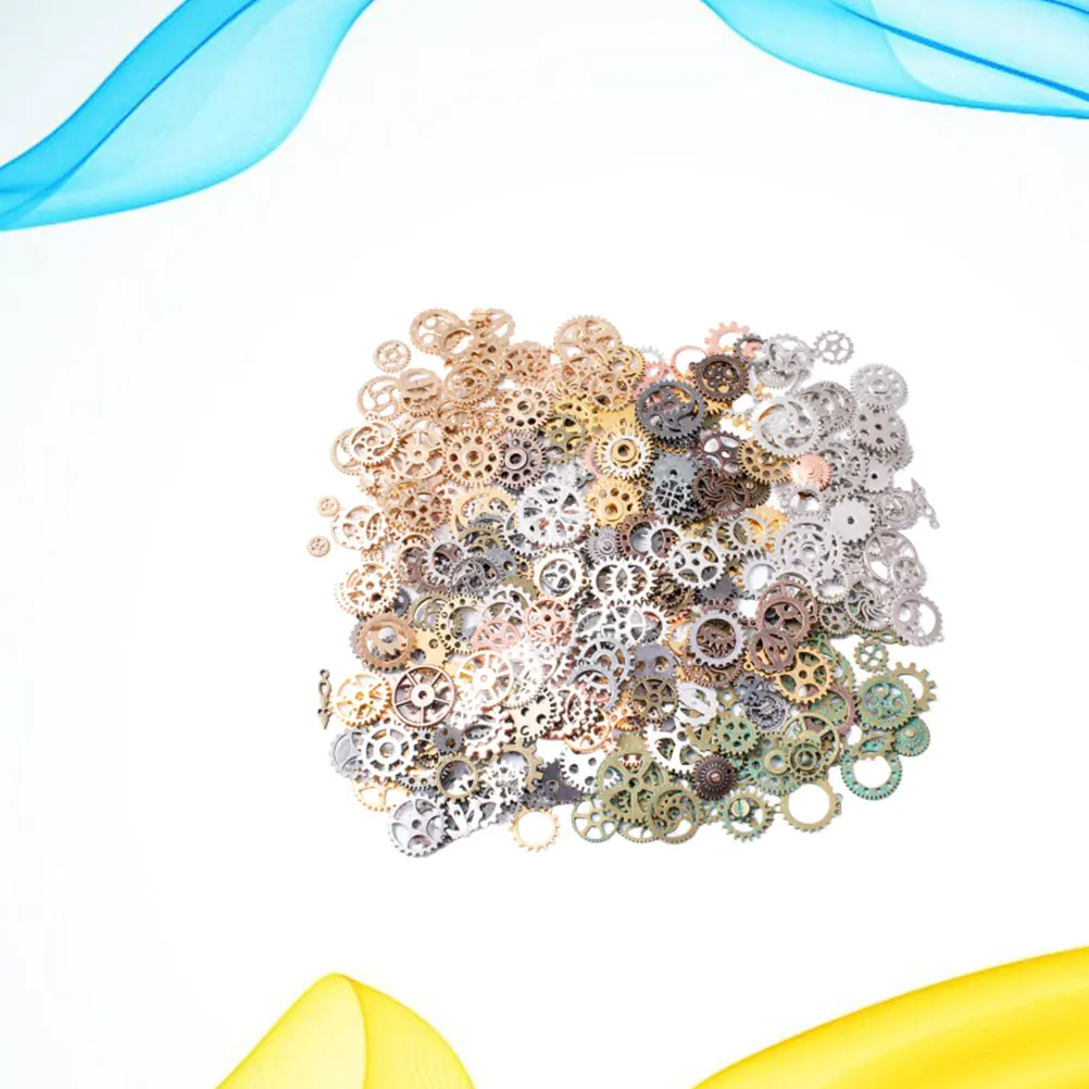 

1 упаковка, винтажные аксессуары для подвесок в стиле стимпанк, материал премиум-класса, ожерелье, браслет, брелок, принадлежности, подвесное снаряжение из сплава