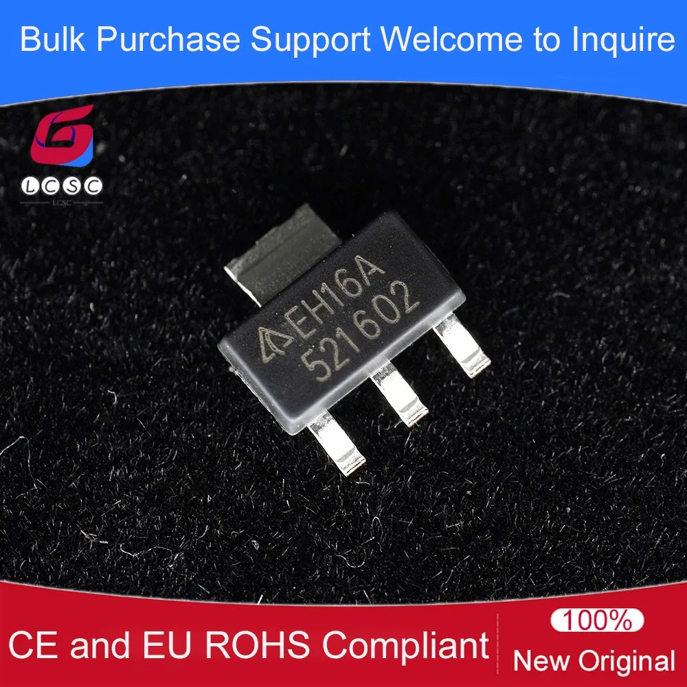 10-50Pcs/Original EH16A AZ1117H-3.3TRE1 75dB 120Hz Positive Fixed 3.3V SOT-223 Voltage Regulators Linear Low Drop Out LDO