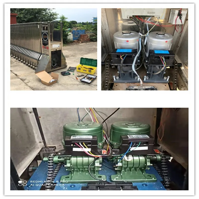 Electric door motor BS-SS420 series opener electric telescopic  motor translation double accessories