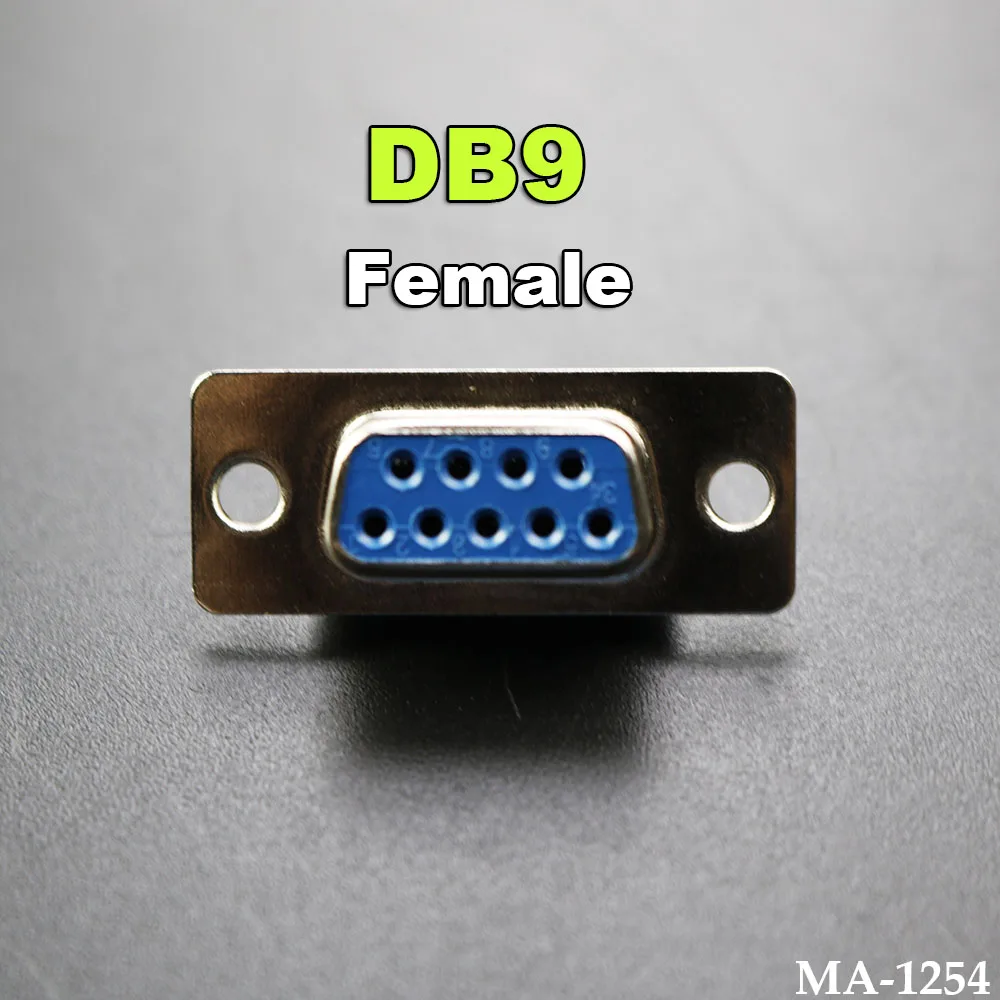 DB9 DB15 Hole/Pin Male Female Welded Connector RS232 Serial Port Socket DB D-SUB Adapter 9/15 Pin