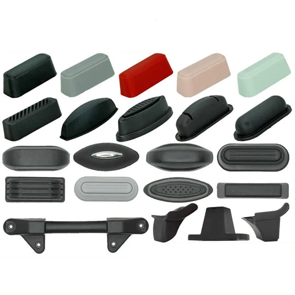 4-20 pcs Luggage Compartment Side Bracket Pull Rod Box Damaged Repair Replacement Parts Multi-Color Wear-Resistant Box Footrest