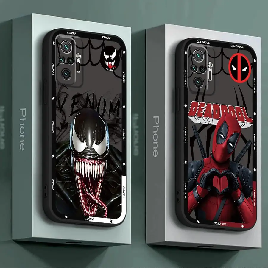 Marvel Deadpool Venom Phone Case for Motorola Moto Edge 40 Pro Edge 20 Pro G9 Plus One Fusion Plus Edge 30 Neo Soft Cover