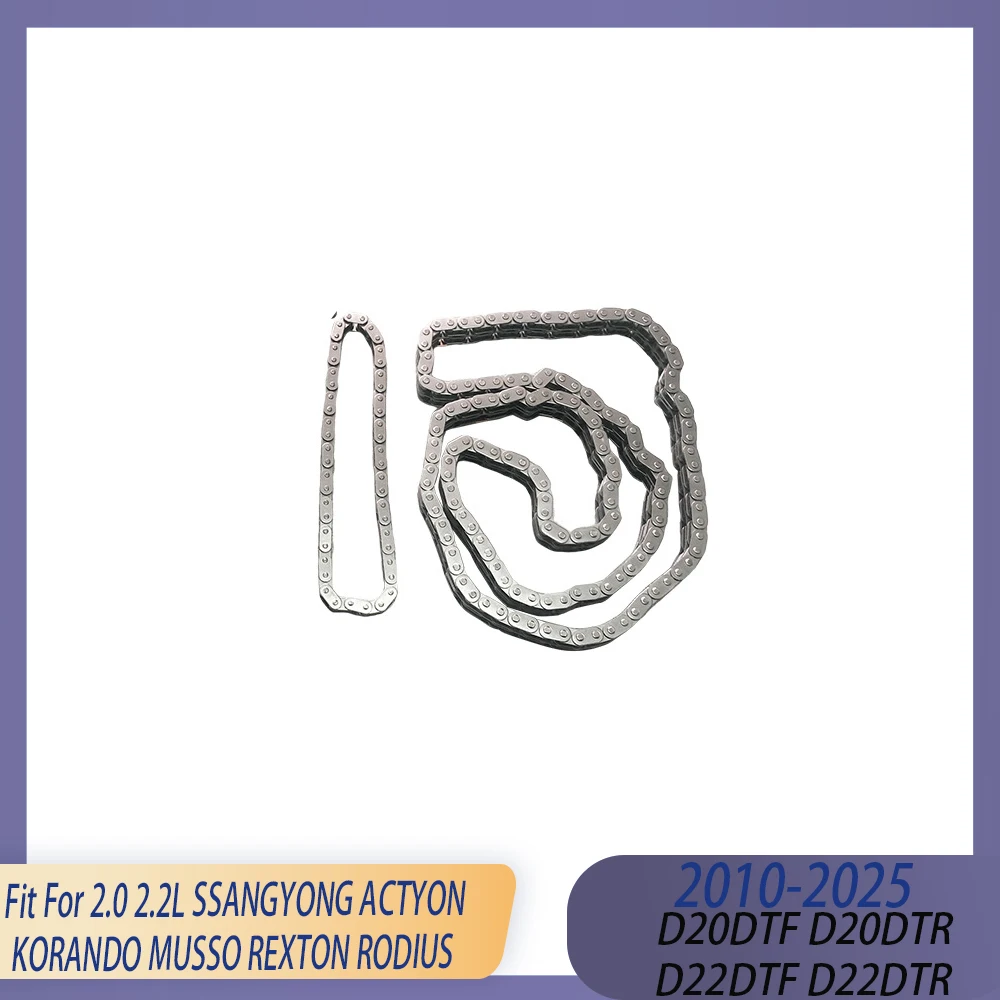 Rebuild Engine Part Timing Chain Tensioner Set Kit Fit 2.0 2.2 L T D20DT D20DTR D20DTF Diesel For 2010-2025 Ssangyong 6710160000