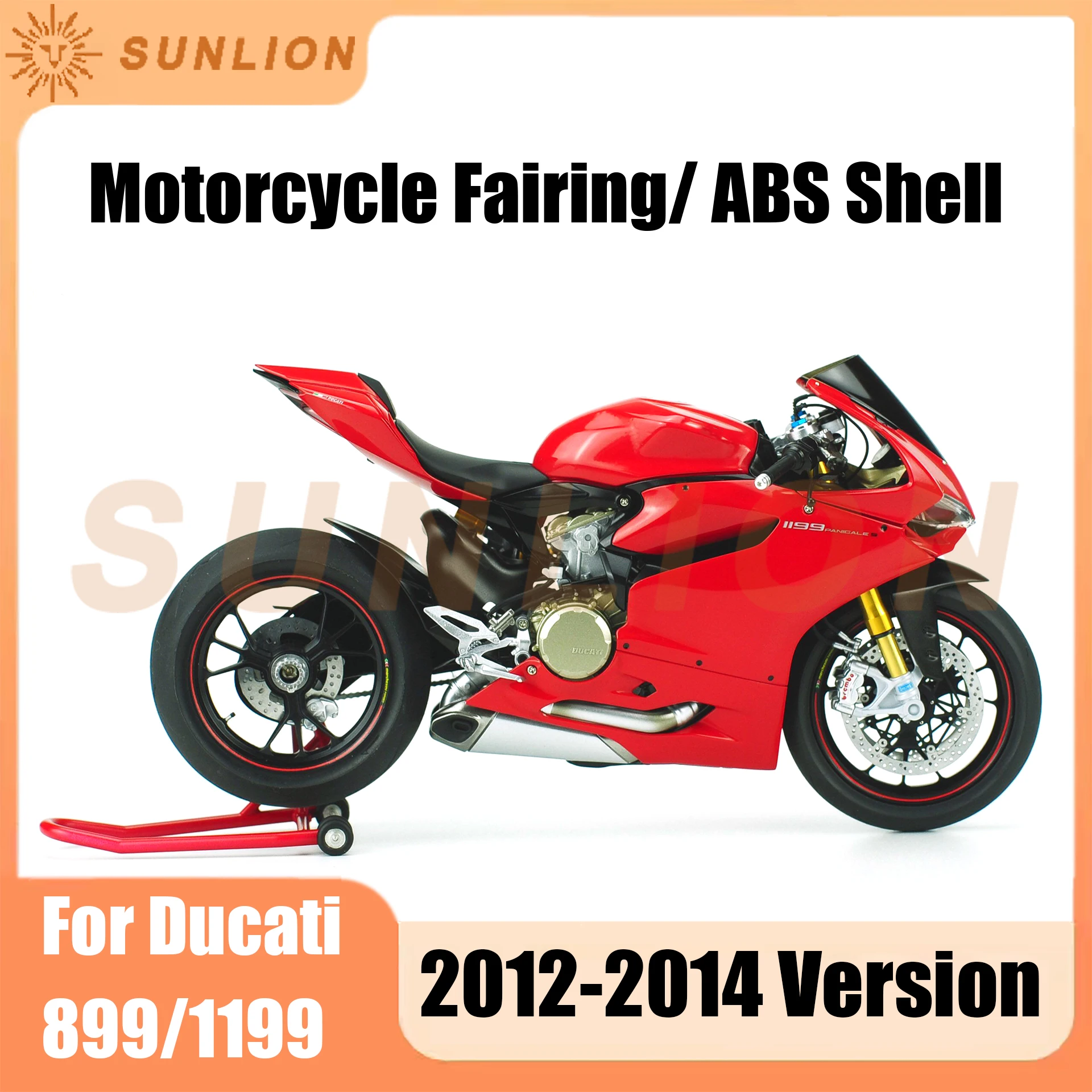 Motorcycle Full Body Shell Fairing Kits For DUCATI Panigale 899 1199 2012 - 2014