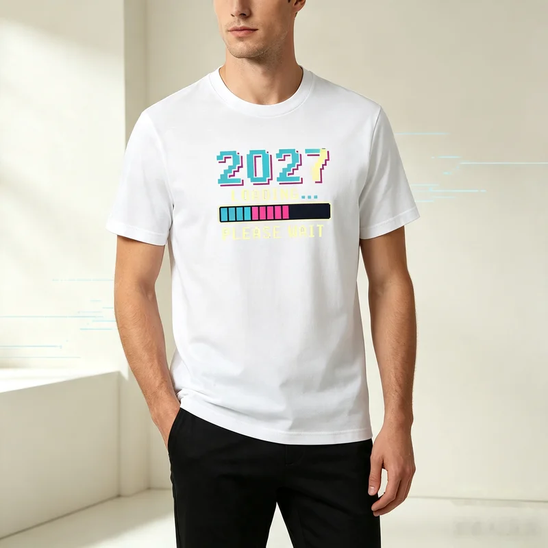 T-Shirt con Grafica Pixel