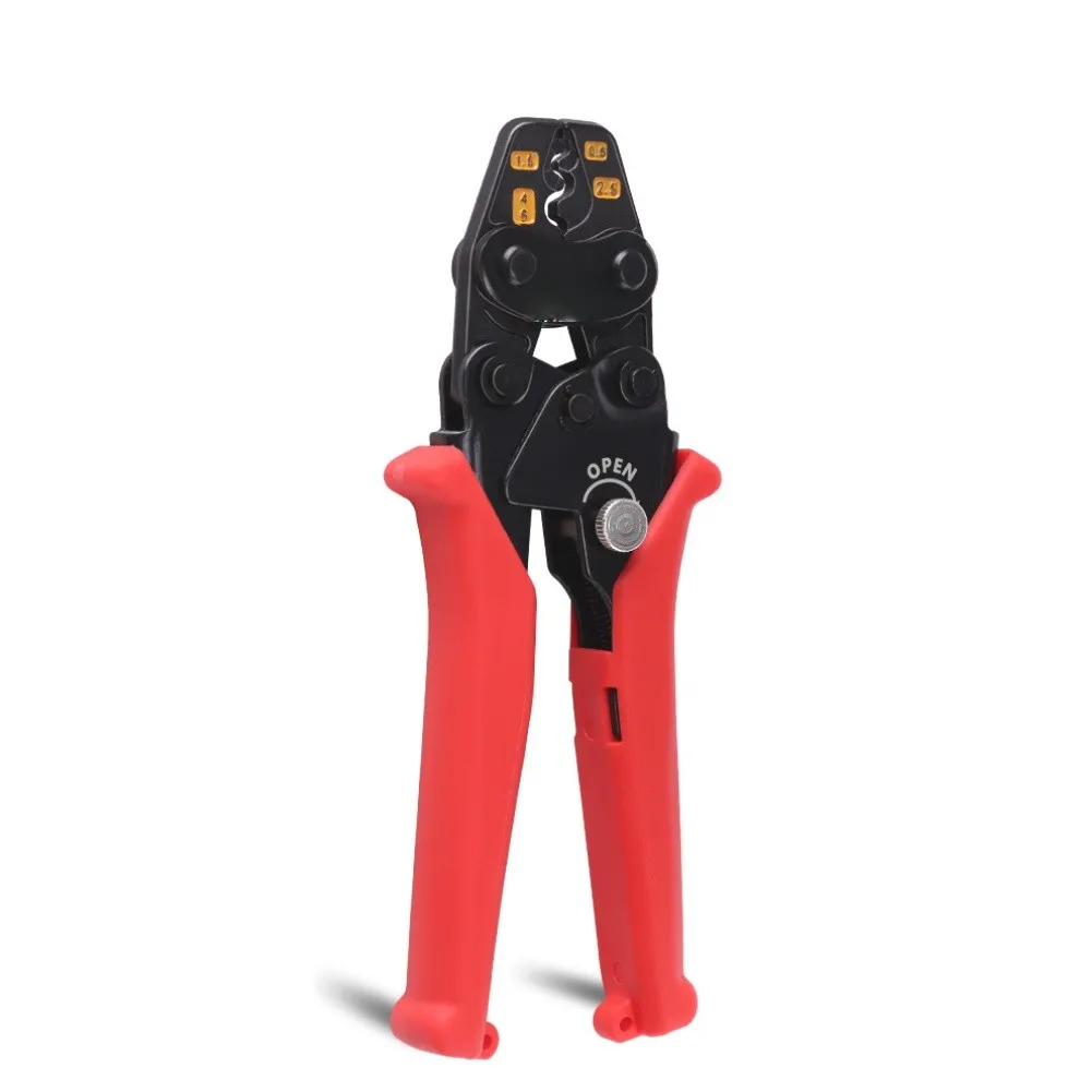 For Secure Wire Connections Red Black Terminal Crimping Pliers for Professional Grade Tool Ergonomic Handle Design