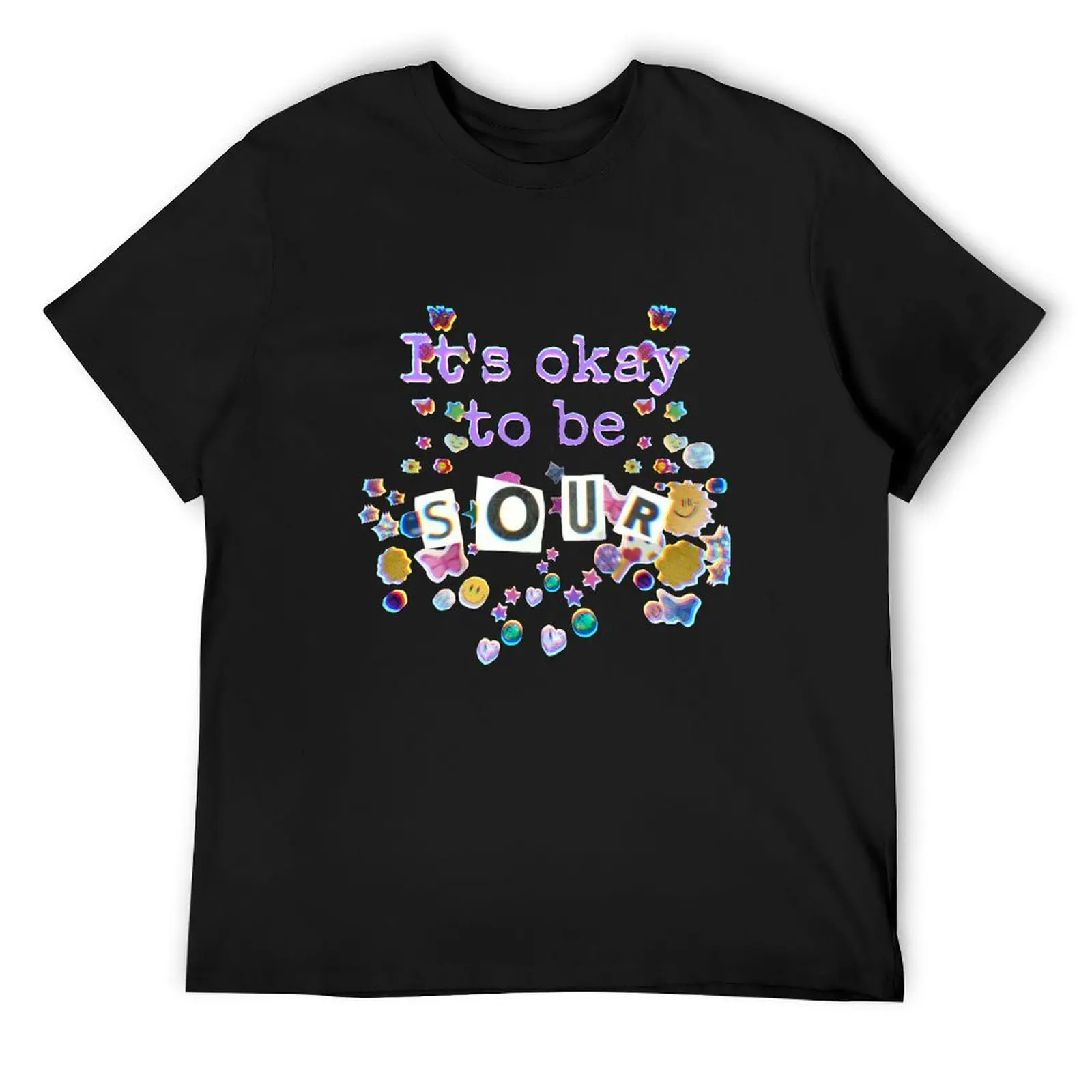 

Футболка It_s okay to be SOUR, милая одежда, винтажные футболки, дешевые футболки для мужчин