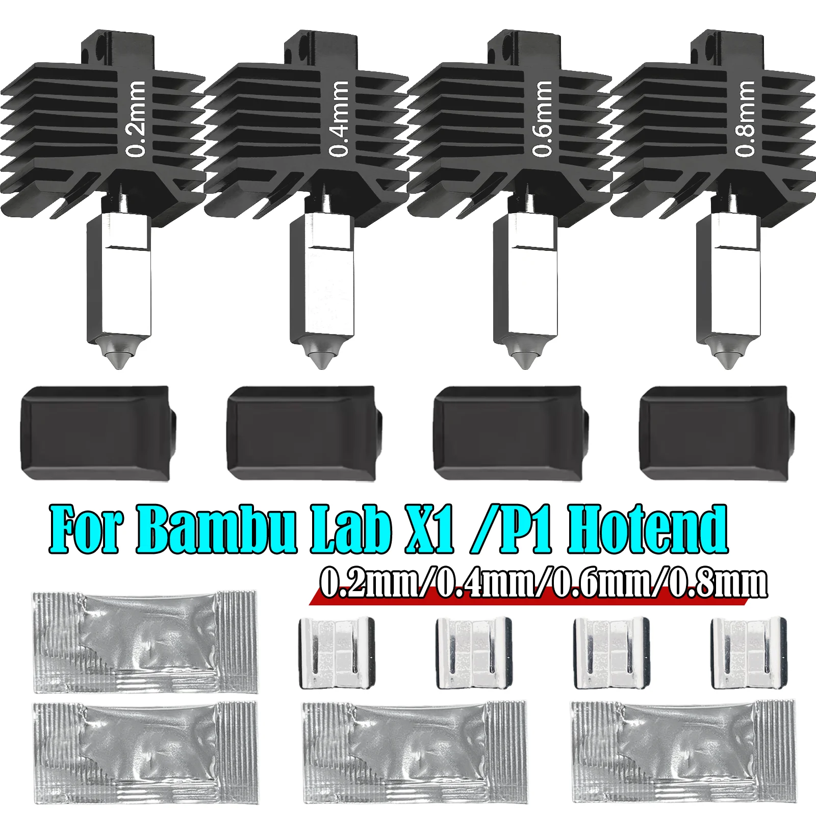 �y�Z�[�����zBambu Lab P1S �z�b�g�G���h Bambulab X1C �m�Y�� P1S P1P X1 �v�����g�w�b�h �d���|��̌^�݌v�ōޗ��̘R���h���܂�