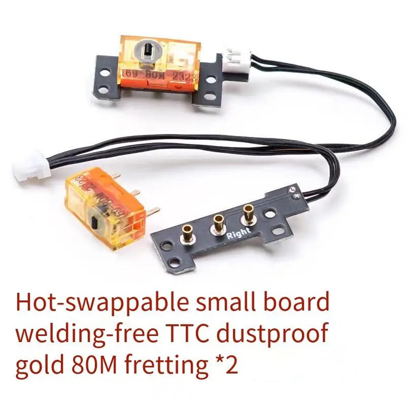 1Set Side Keys Board Lateral Buttons PCB For G304 Welding Free Accessories Assembly Micro Switch Circuit Board