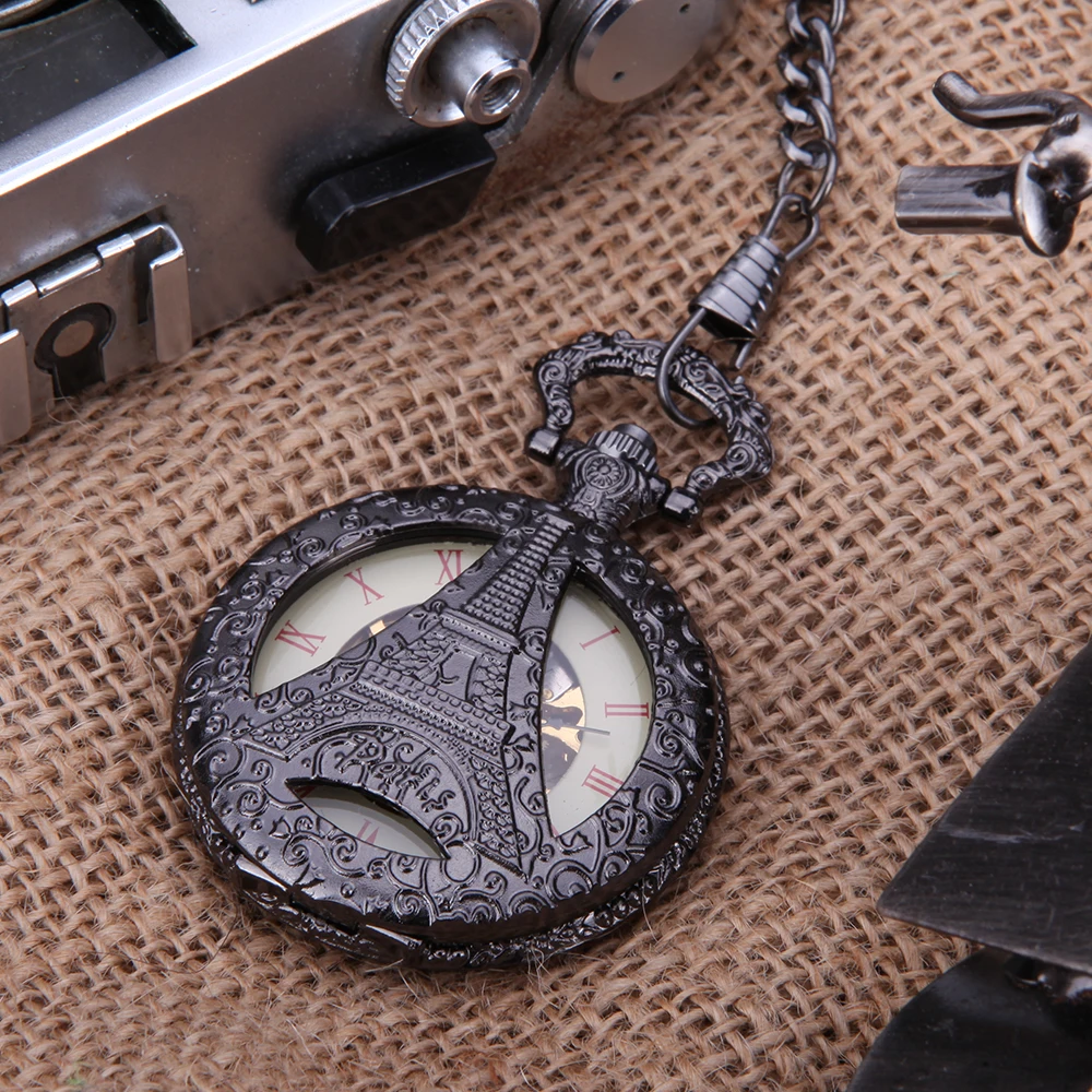 FOB men pocket watches fashion mechanical watches BOAMIGO brand skeleton roman number watches silver design clock reloj hombre