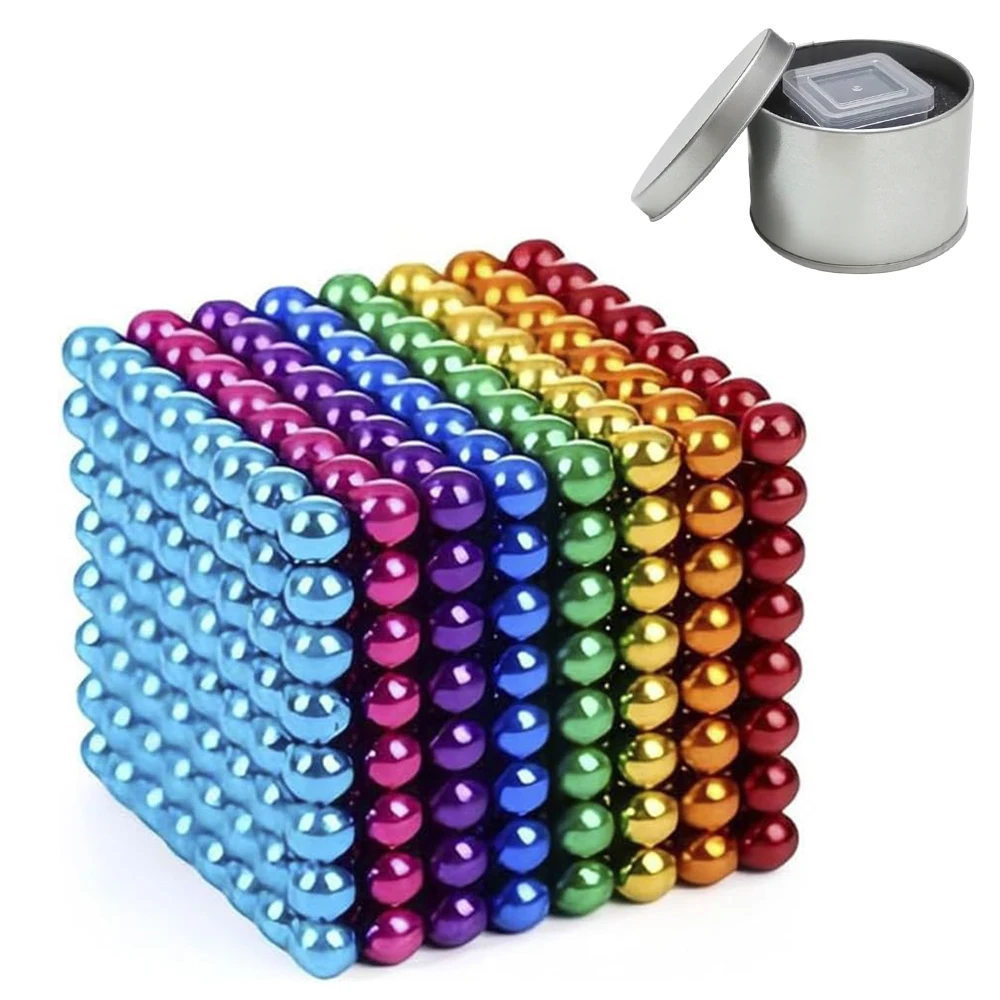 3mm/5mm Colorful Strong Magnetic Ball Beads Push Pin Hook for Fridge Whiteboard Home Office Map Photo DIY Crafts