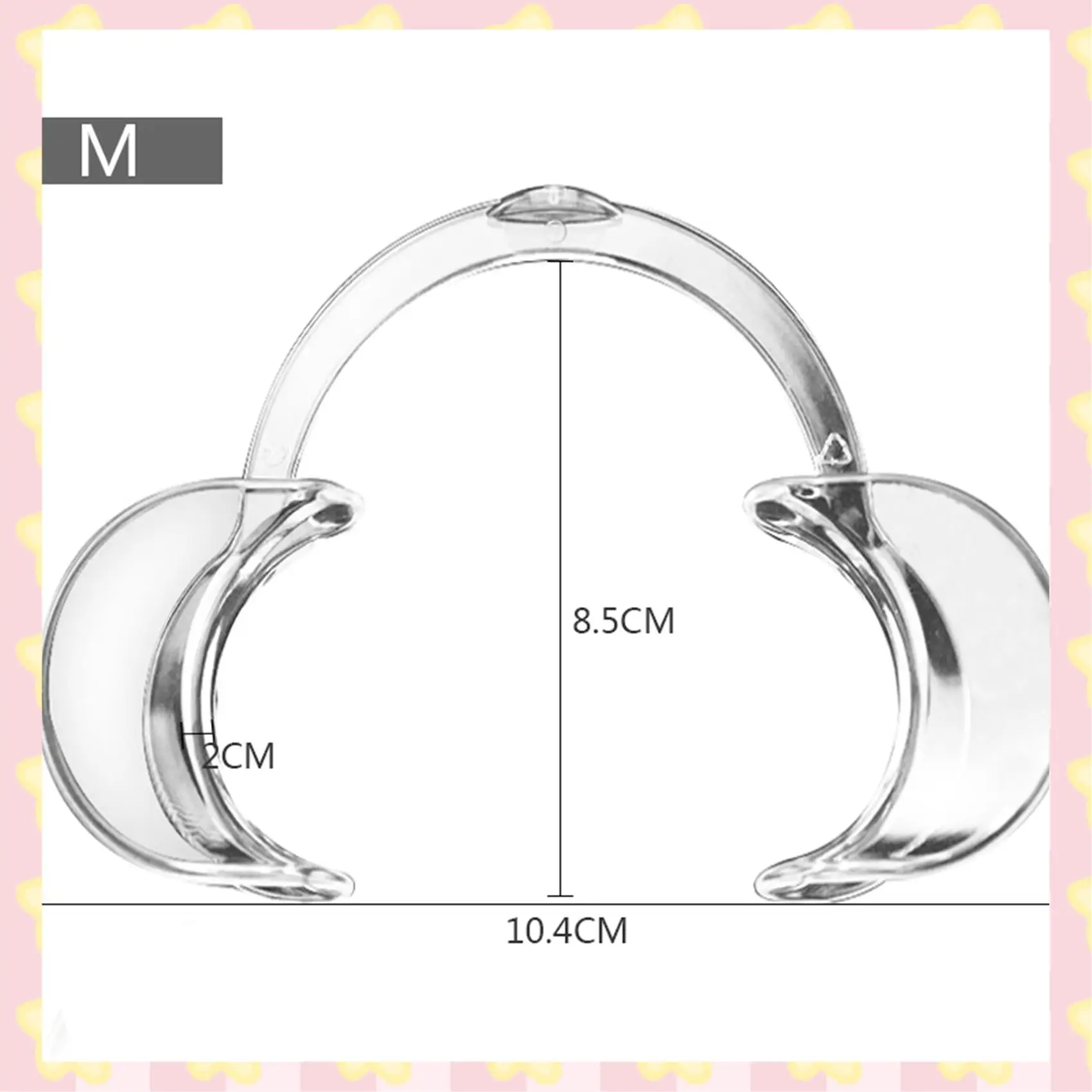 

AB51 3 шт. автоклавируемое отбеливание зубов для губ M и 5 шт. ортодонтическое внутриротовое фотографическое зеркало-отражатель