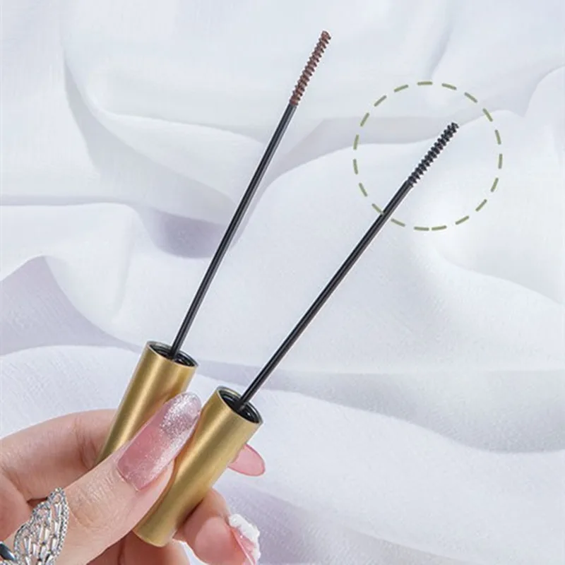 Ultra-fine Small Brush Head Mascara Lengthening Black 3D Lash Eyelash Extension Eye Lashes Long-wearing Get Thick Fine Curled