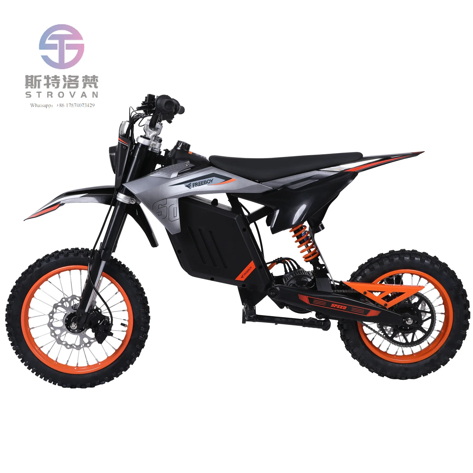 

3000W 48V Powerful E Motorbike 55KM/H 3-Speed Mode Off-road Electric Motorcycle Canada US EU Warehouse