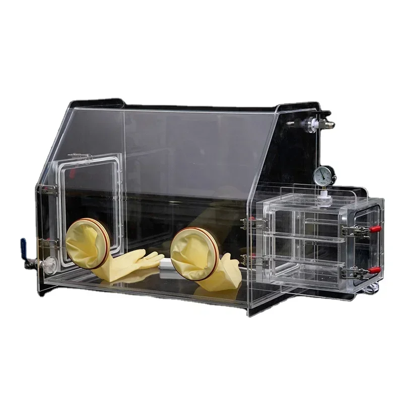 

Laboratory WAGB-4B Acrylic Vacuum Glove Box Dual Station Multi-Function Design