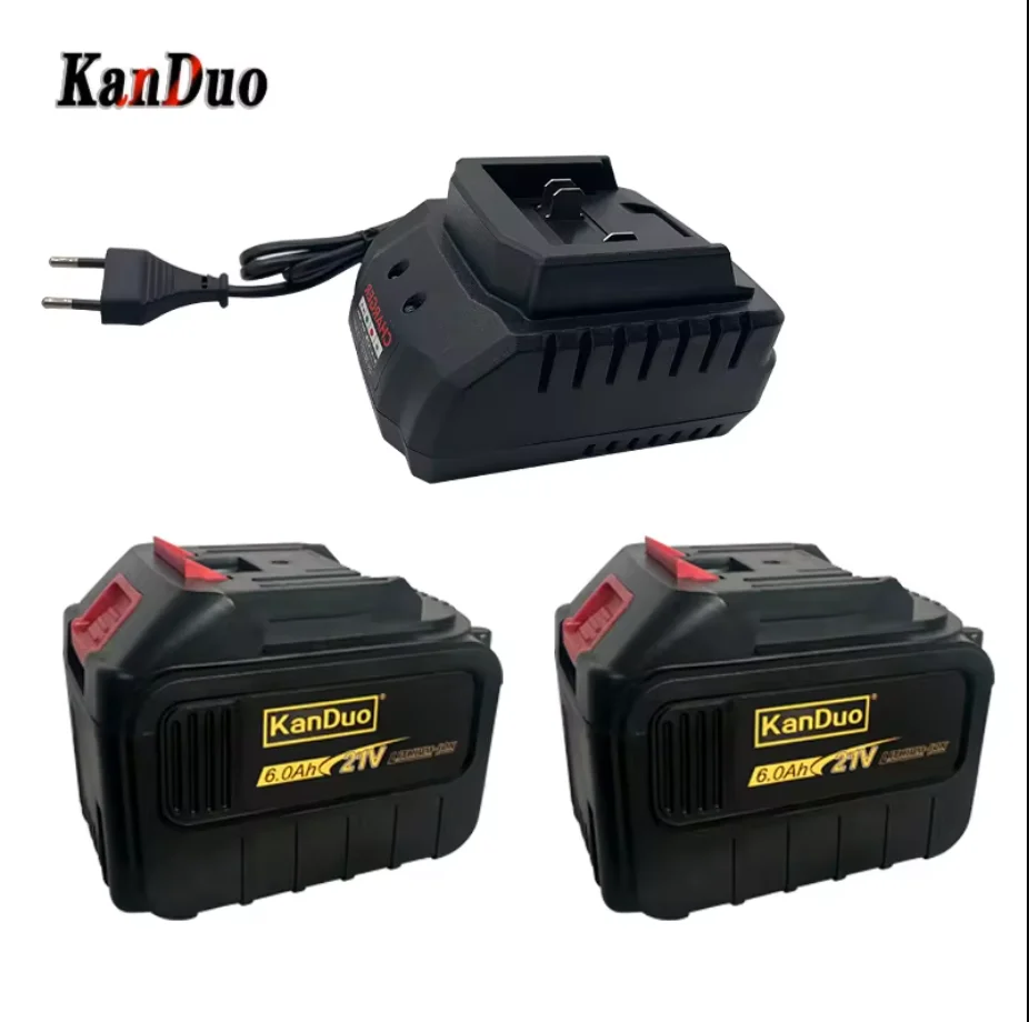 KANDUO 4.0AH  6.0AH lithium battery  the same type of makita battery 10C lithium battery Suitable for makita electric drills