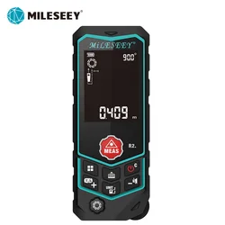 MiLESEEY R2/R2B Laser Rangefinder With Whell for Curved Measure.Distance Meter With Laser Line Marking and Angle Sensor