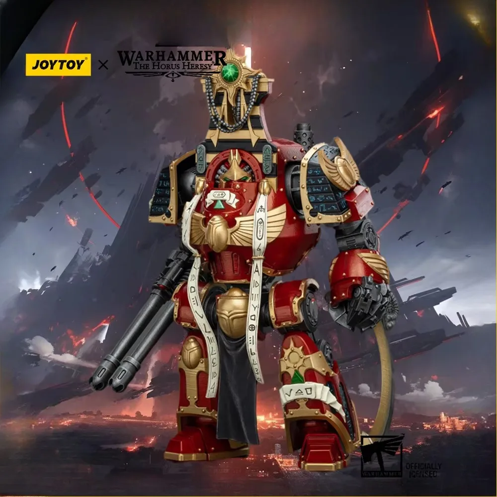 [En stock] JOYTOY Warhammer The Horus Heresy figura de acción mil hijos Contemptor Mecha colección de Anime modelo juguetes articulados regalo