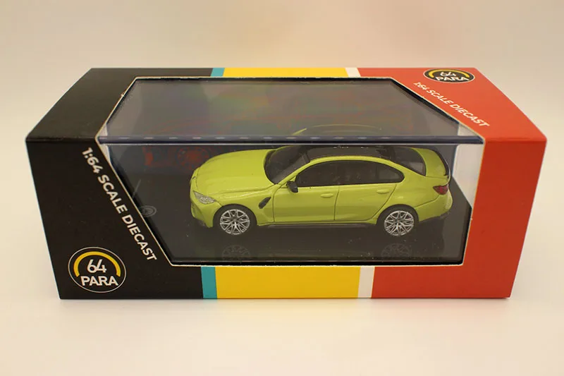 Para6464 1/64 Scale Diecast Baoma M3 G80 Series Alloy Simulation Model Car For Collection gift