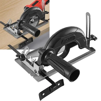 Hand Angle Grinder Converter To Cutter Cutting Machine Refit Electric Chain Saw Circular Saw Bracket Base Woodworking Table Tool 1