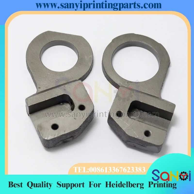 Migliore qualità 1 Set OS 71.010.310 e DS 71.010.308 Supporto staffa a rullo intermedio per parti di macchine Heidelberg SM102 CD102