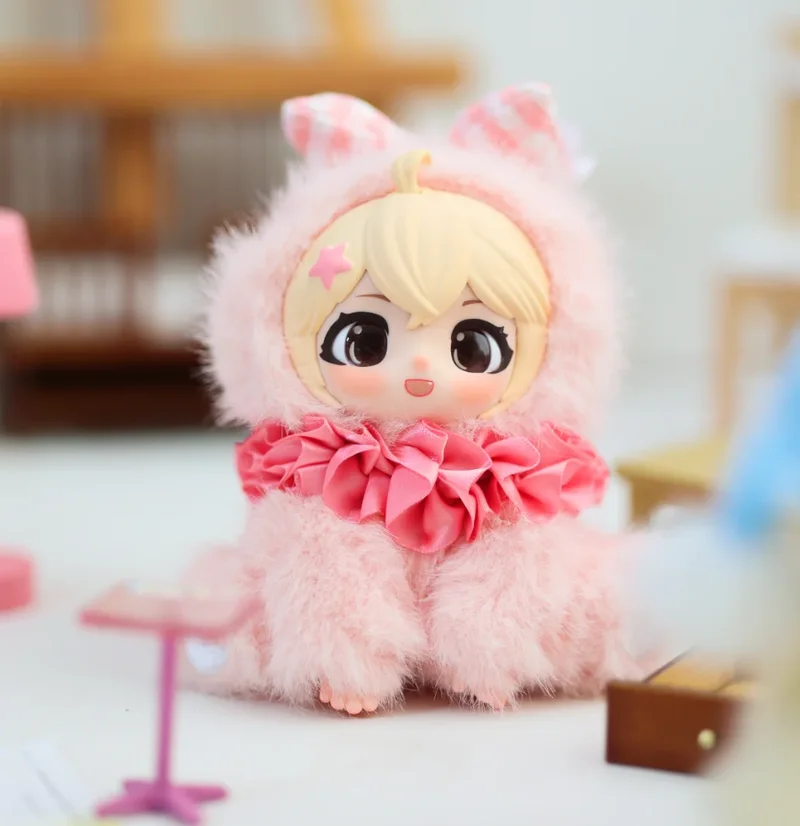 Genuine Vivistar Display Ornament Daily Life Series Kawaii Blind Box  Vinyl Plush Collectible Toy Gift For Children Birthday