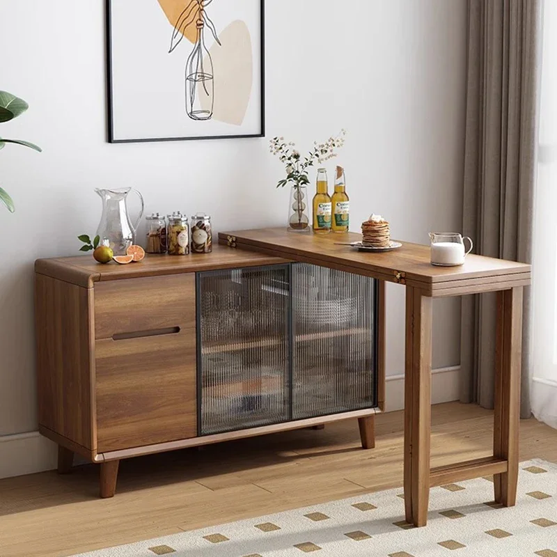 

Italian Design Coffee Dining Tables Kitchen Living Room Wooden Folding Dining Tables Dinette Nordic Home Furniture Muebles LLDT
