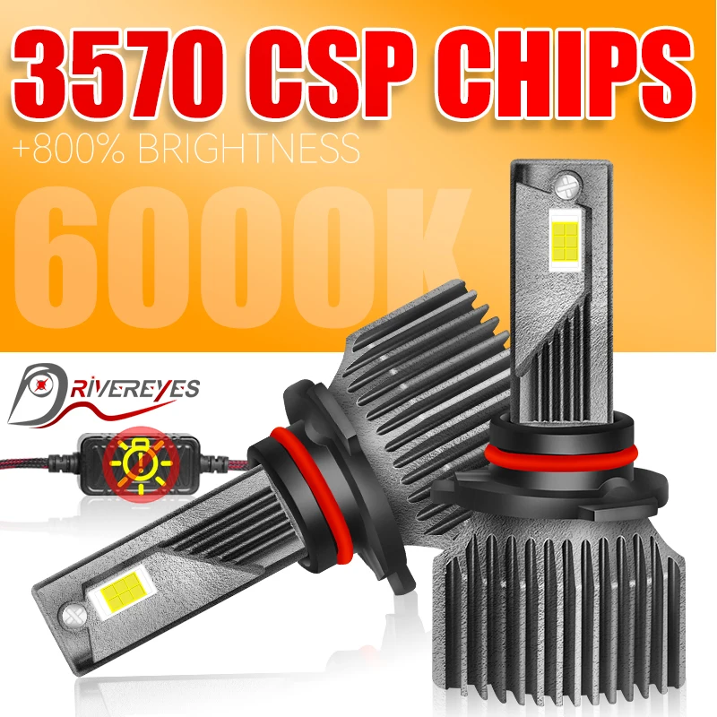 

H4 H7 H1 H11 9005 9006 HB3 HB4 Светодиодные фары Canbus 9012 HIR2 H8 H9 3570 CSP Chips STG Cut-off Line Светодиодные противотуманные фары 12 В