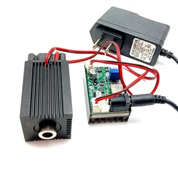850nm 1W 1000mW IR Laser Focusable Dot + Driver TTL + Fan Cool + 12V Adapter