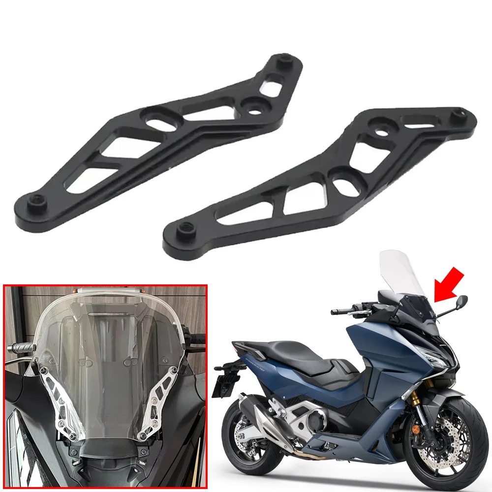 

Motorcycle CNC Accessories Aluminum Windshield Bracket Fit For Honda Forza 125 350 NSS350 2021 2022 2023 Windshield Adjuster