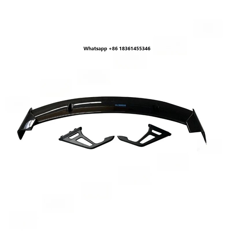 

Real Carbon Fiber ADR Style Swan Neck Rear Wing Trunk Spoiler Lip Car Exterior Styling