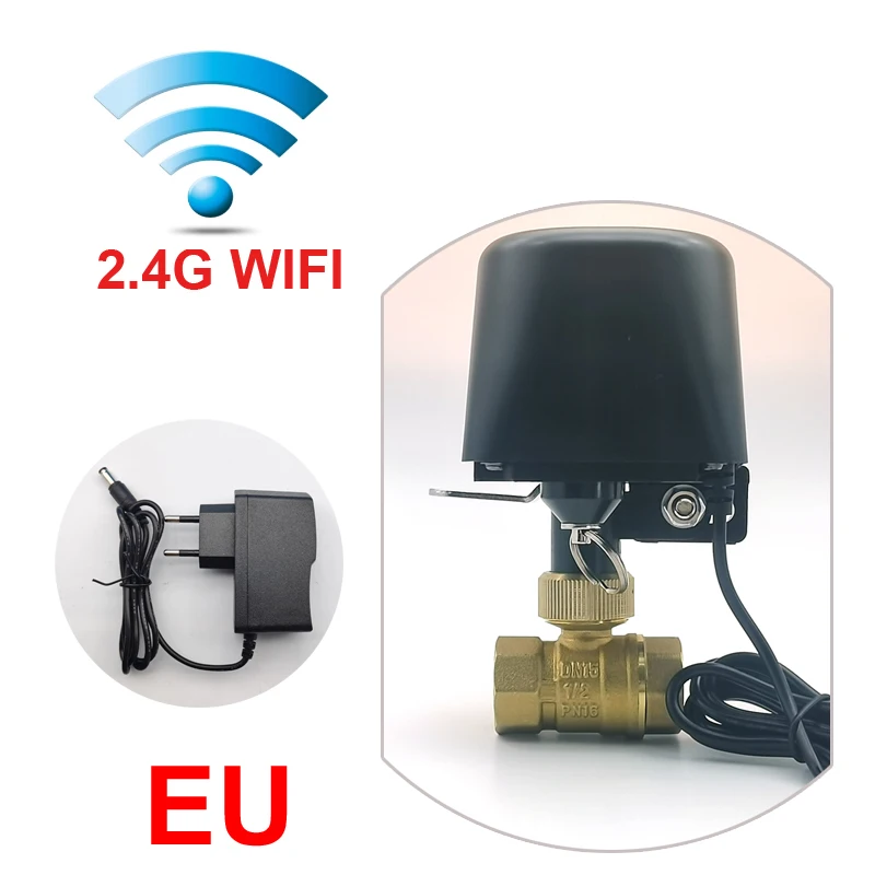 Tuya Zigbee of Wifi Waterklep Uitschakeling Kogelkraan Timer Tuin Slimme Kraan Controller SmartLife Ondersteuning Alexa Google Assistant