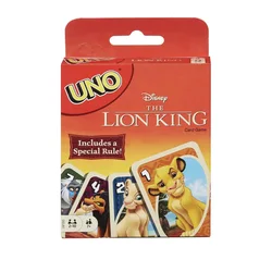 UNO  Disney Lion King UNO Game Integrated Card Game Family Fun Entertainment Game Poker Game