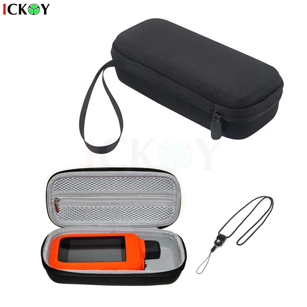 Outdoor Carrying Portable Pouch Storage Bag Protect Case + Detachable Lanyard for Garmin Alpha 200i 200 300i 300 Handheld GPS