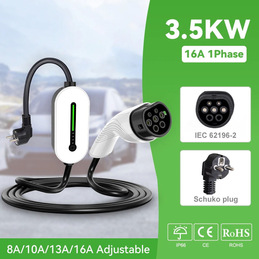 16A Type2 Ev Charge…