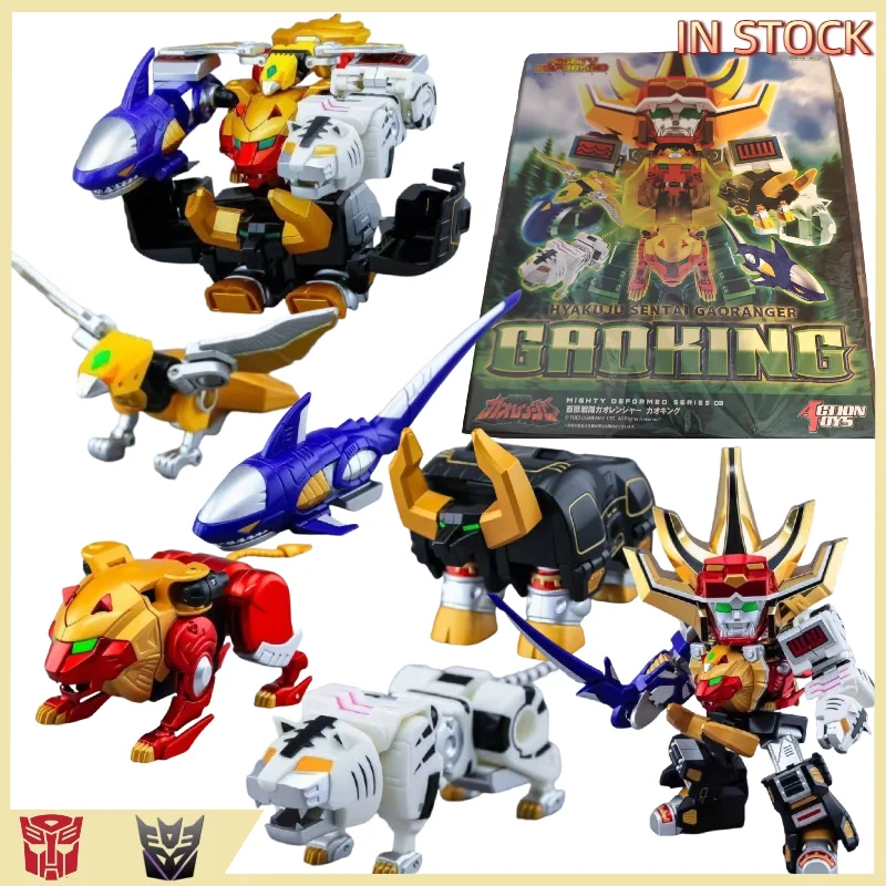 

【IN STOCK】Transformed Toys Original Product ACTION TOYS ES Alloy Hyakujuu Sentai Gaoranger GaoKing 5-in-1