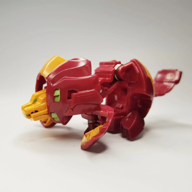 TOMY BAKUGANES Toupie Metal Fusion Met Monster Ball, Dinosaur Gyro Deformation Animal Figure Gift, juguetes para niños