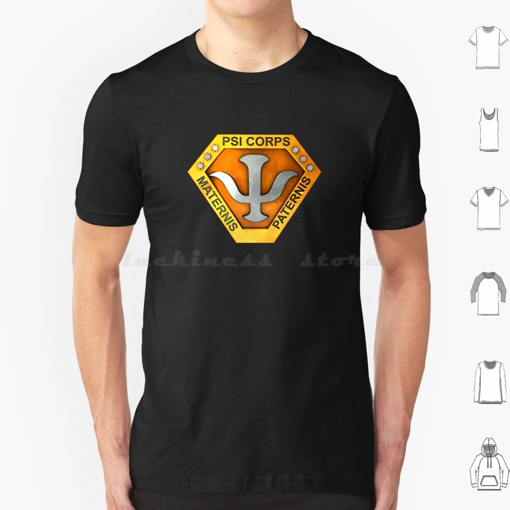 Camiseta de algodón con emblema del cuerpo de Babylon 5, camisa fresca 6Xl, B5, Sci Fi, ciencia ficción, Babylon, Scifi, Space Babylon 5