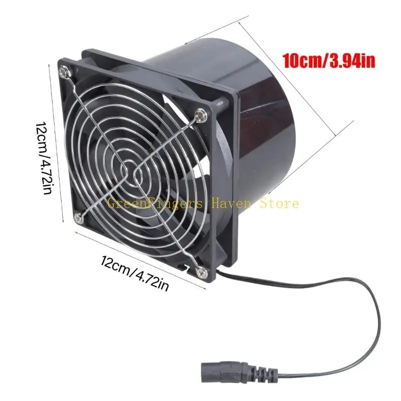 F68D High Performances 10cm Variable Speed Cooling Fan Quiet Operation For Device